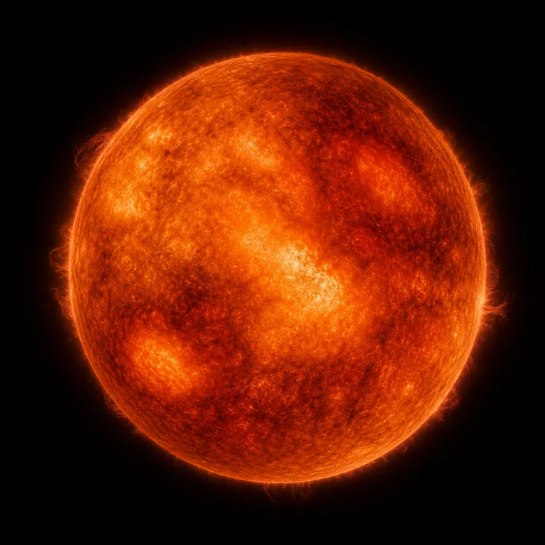 Detailed portrait of Betelgeuse