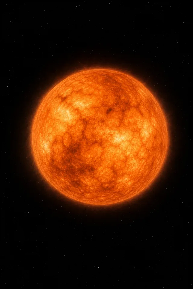 Detailed portrait of Betelgeuse